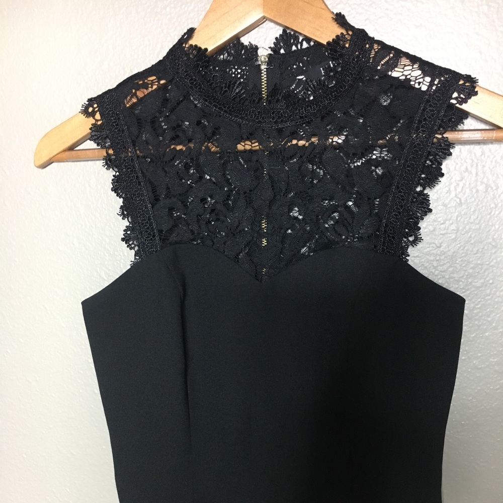 Black Lace Blouse